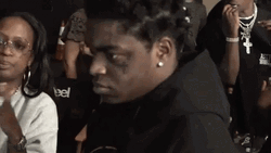 Kodak Black Intense Stare GIF