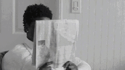 Kodak Black Reading The Newspaper GIF