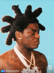 Kodak Black Unique Dreadlocks GIF