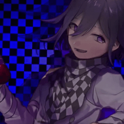 Kokichi Smirking  GIF