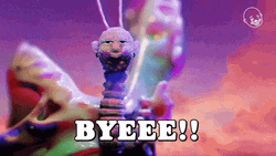 KoKo Butterfly Flying Byeeee GIF