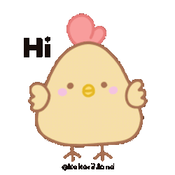 Kokoriiland Bok Bok The Chicken Sticker GIF