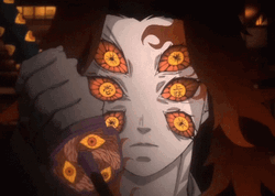 Kokushibo Six Eyes Open GIF