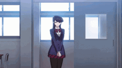 Komi Cute To Scary GIF