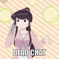 Komi Dead Chat GIF