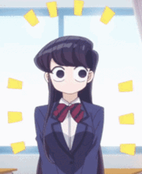 Komi San Sticker GIF