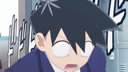 Komi San Tadano Hitohito Shouting  GIF
