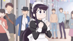 Komi San Wa Comyushou DeSu Drill GIF