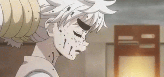Komugi And Meruem Arguing GIF