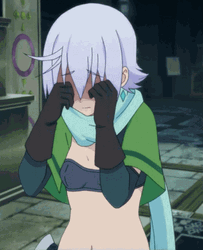 Konosuba Acting Eris Tongue Out GIF