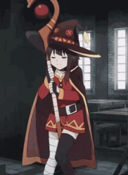 Konosuba Anime Megumin Happy Delulu GIF