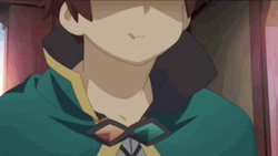 Konosuba Anime Sick Kazuma Satou GIF