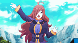 Konosuba Anime Wiz Waving Happily GIF