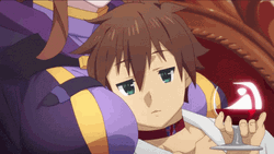 Konosuba Kazuma Relaxing GIF