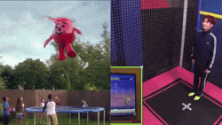 Kool Aid Bungee Jump Floating GIF