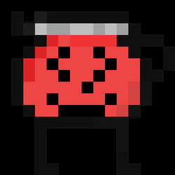 Kool Aid Man 8 Bit Pixelated Bouncing GIF