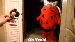 Kool Aid Man Oh Yeah GIF
