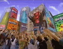 Kool Aid Oh Yeah Hands Up With Crowd GIF