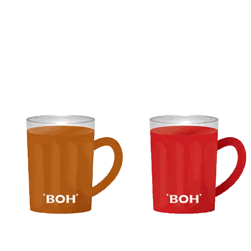 Kopi Teh O Cups Sticker