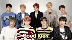 Korean Boy Band Nct 127 Good Luck  GIF
