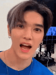 Korean Boy Group Nct Taeyong Laughing GIF