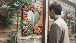 Korean Man In The Mirror GIF