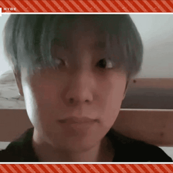 Korean Man Secret Santa GIF