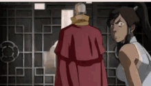Korra And Avatar Aang GIF