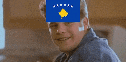 Kosovo Saying Hi To The EU  GIF