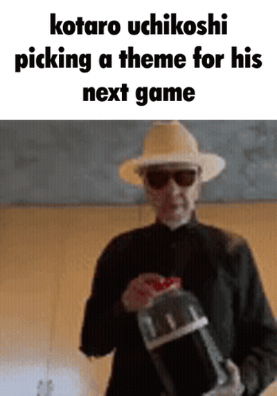 Kotaro Uchikoshi Is Picking A Theme For His Next Game . GIF