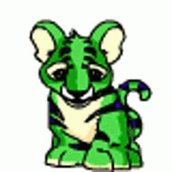 Kougra Neopets Head Spinning GIF