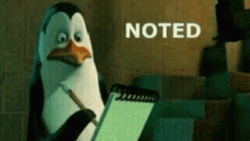 Kowalski Noted GIF