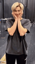Kpop BTS Rm Cute Dance Practice GIF