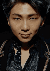Kpop BTS RM Wink GIF