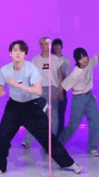 Kpop Group Yeonjun Relay Dance Performance GIF