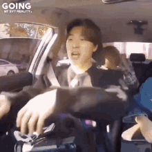 Kpop Headbang Carpool Music Playing GIF