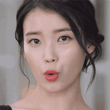 Kpop IU Pretty Wink GIF