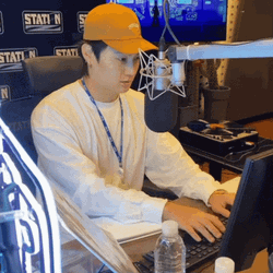 Kpop Jay B Recording Typing Fast GIF