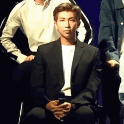 Kpop RM Cool Check Watch GIF