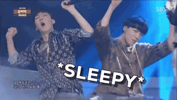Kpop Sleepy Yawning GIF