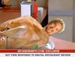 Kramer Turkey Guy FIeri Face Swap Meme GIF