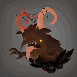 Krampus Christmas Devil Monster GIF