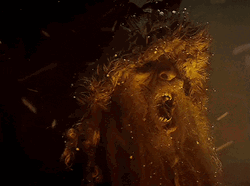 Krampus Screaming Snow Blizzard GIF | GIFDB.com
