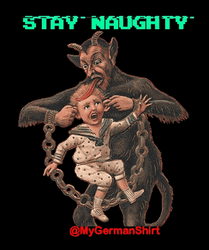 Krampus Stay Naughty GIF