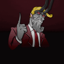 Krampus You're Fired GIF