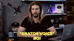 Kratos Voice Parody Boi GIF