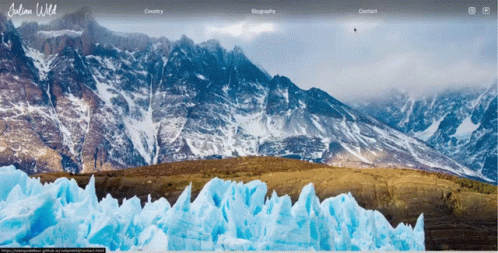 Krilline Website GIF