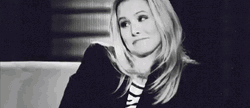 Kristen Bell Cute Shrug GIF