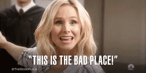 Kristen Bell Eleanor Shellstrop GIF