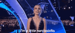 Kristen Bell Im A Little Narcissist Meme GIF